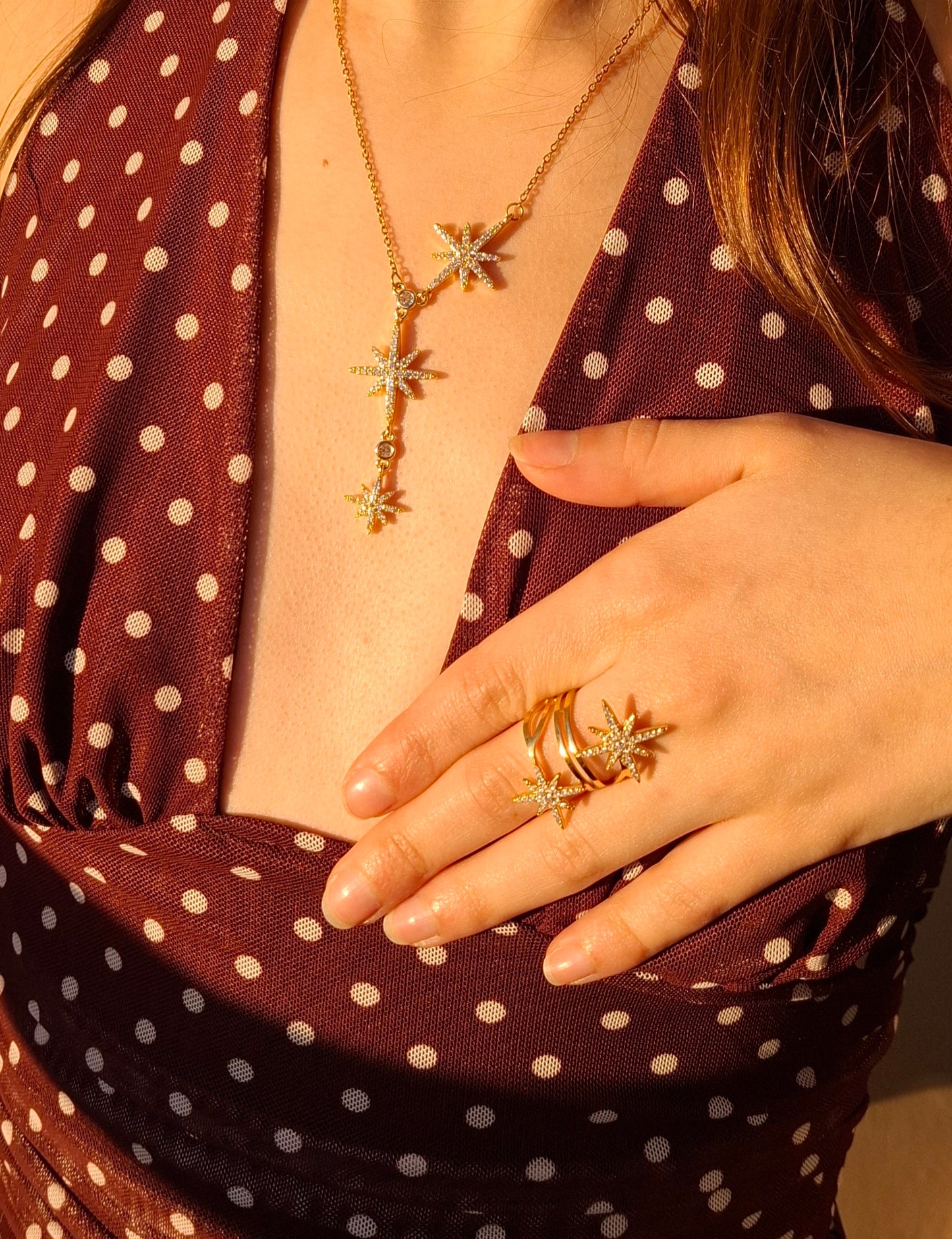 Collier Shooting stars