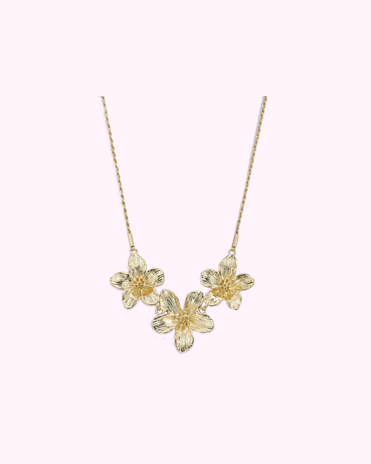 Collier Three flower