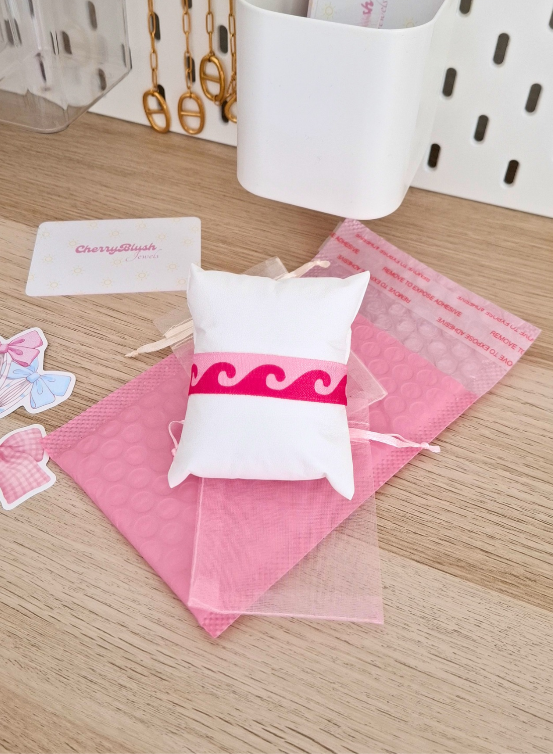 Bracelet Pink Wave