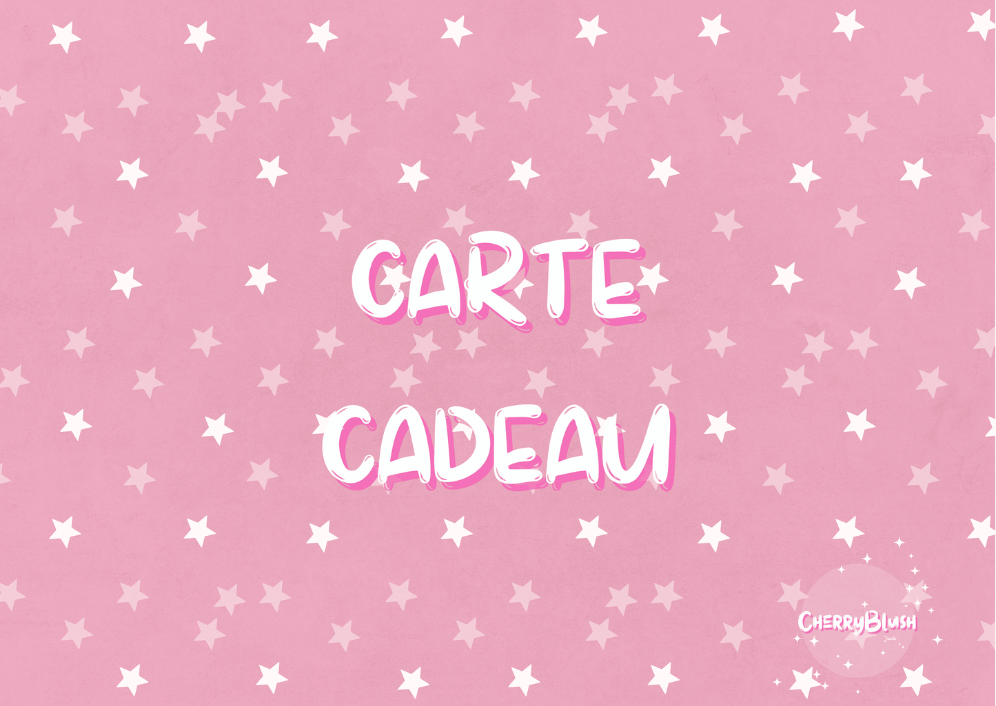 Carte-cadeau CherryBlushJewels