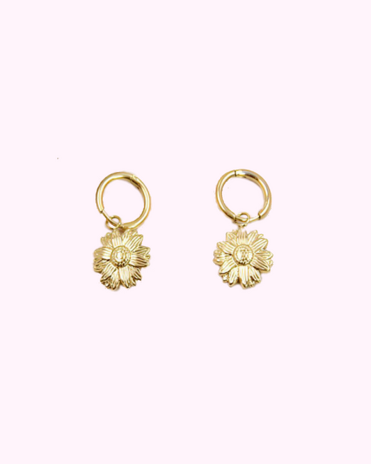 Boucles d'oreilles Sunflower