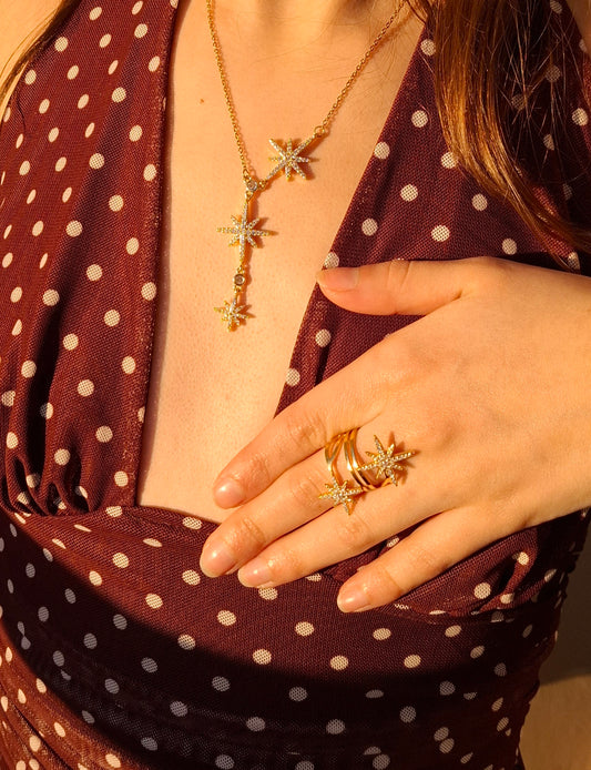 Collier Shooting stars