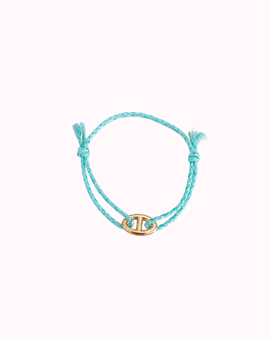 Bracelet cordon turquoise