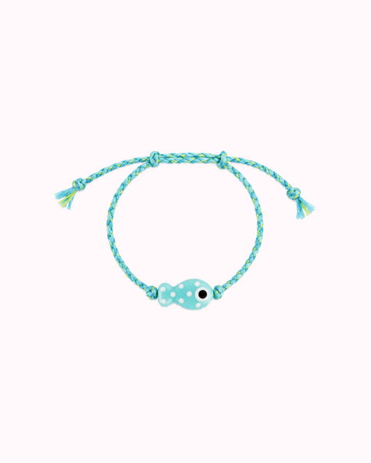 Bracelet poisson turquoise