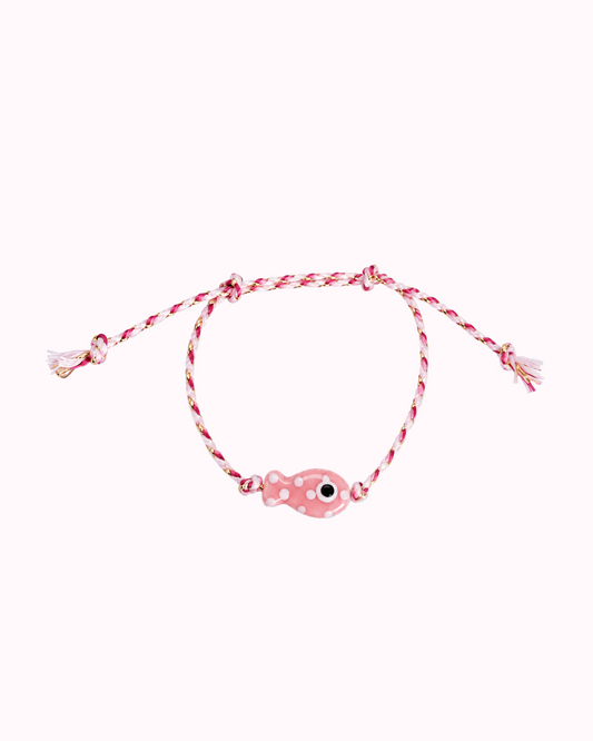 Bracelet poisson rose
