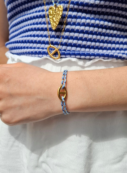Bracelet cordon bleu