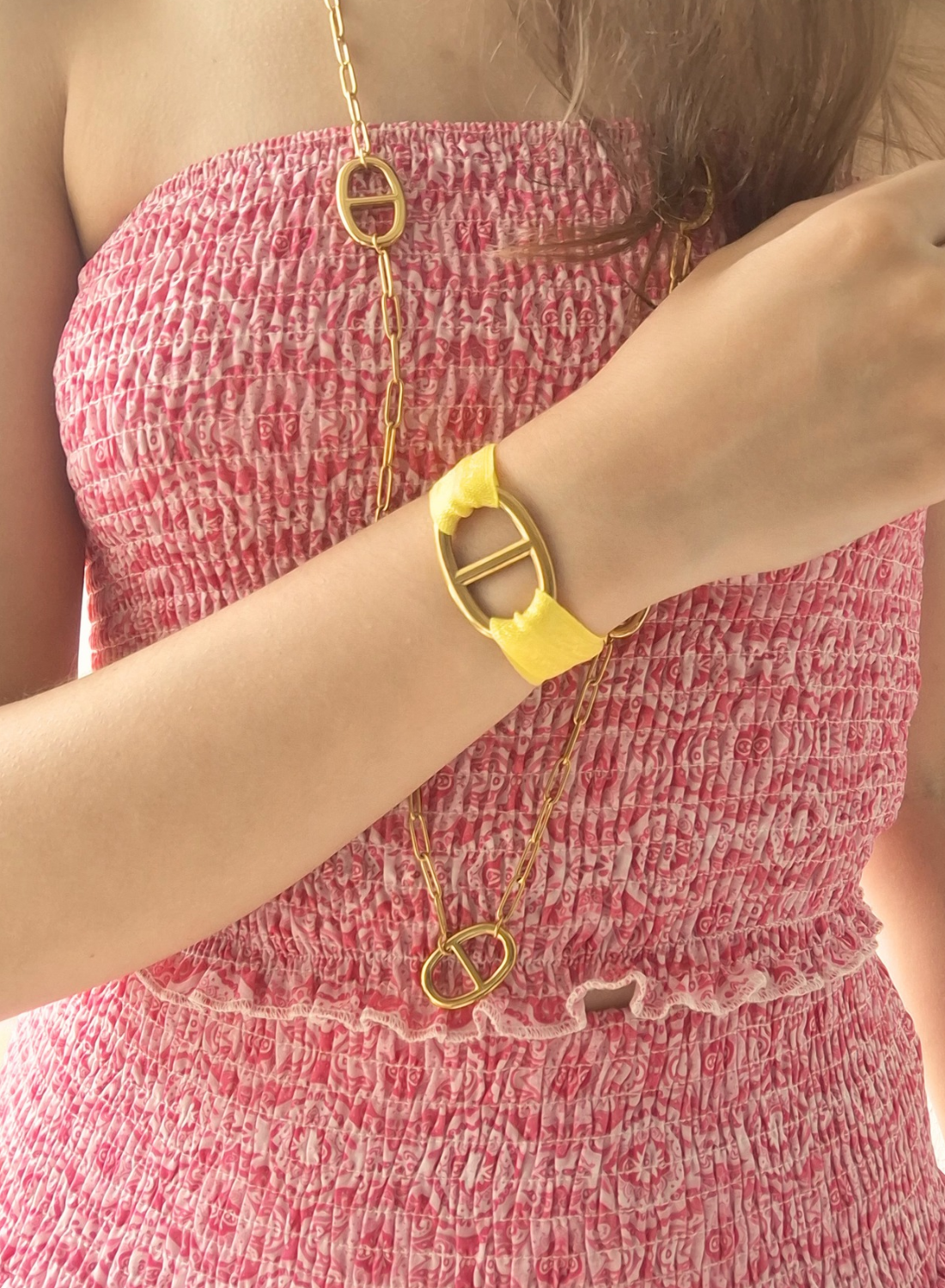 Bracelet Ibiza jaune